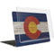 Colorado Flag Dark Wood MacBook Air 13in (2020) Case plus Skin